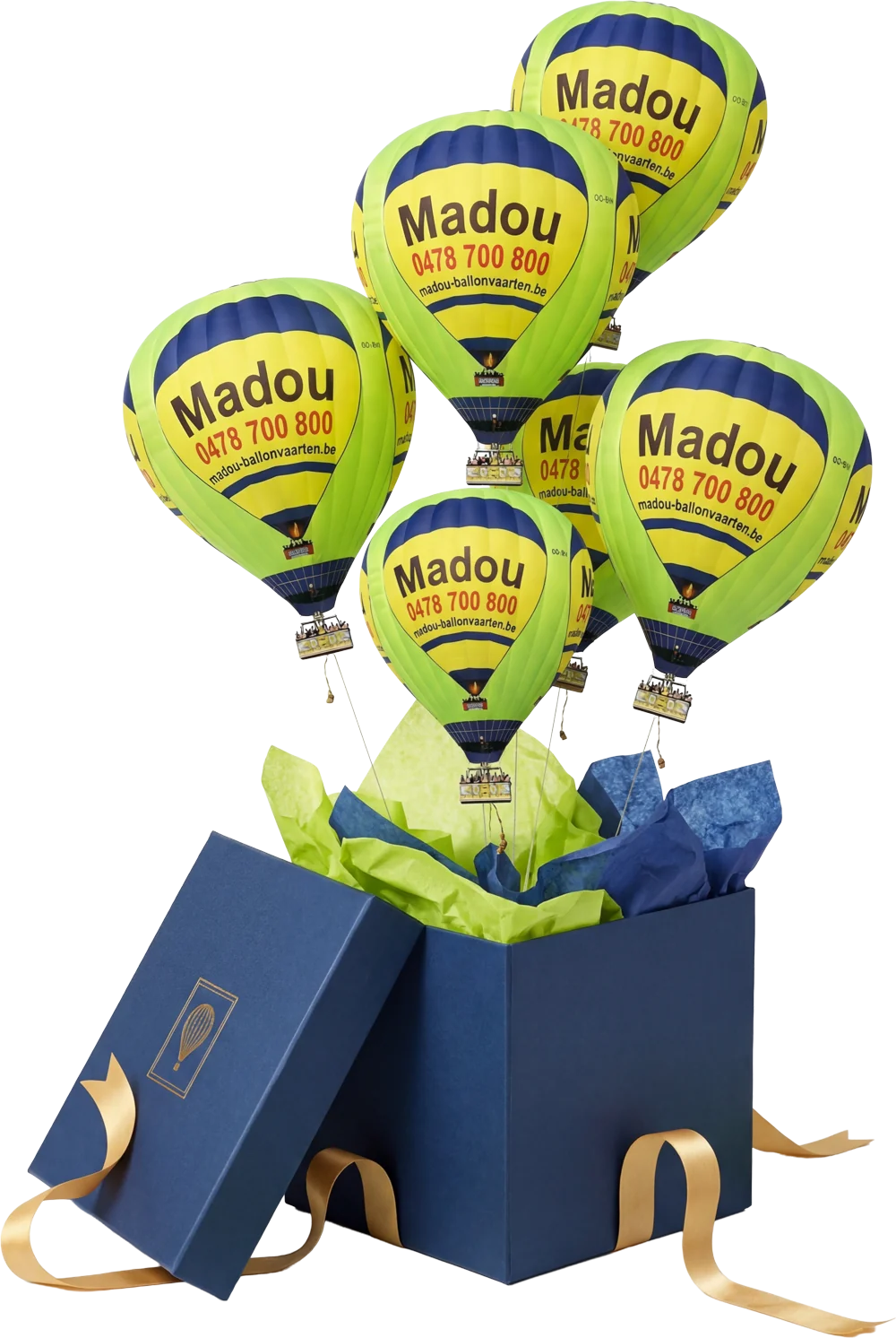 Cadeaubon Madou Ballonvaarten