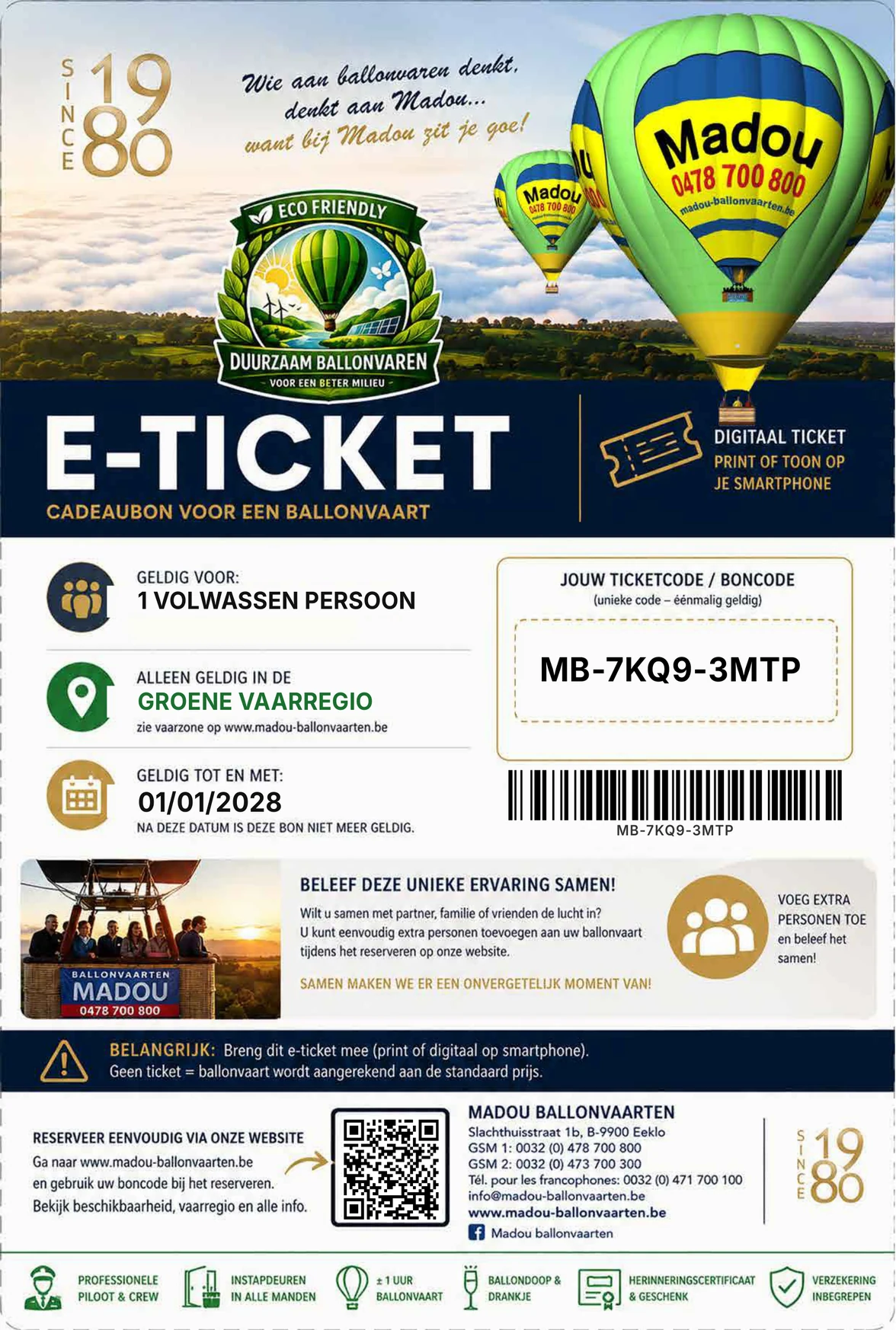 Digitaal e-ticket